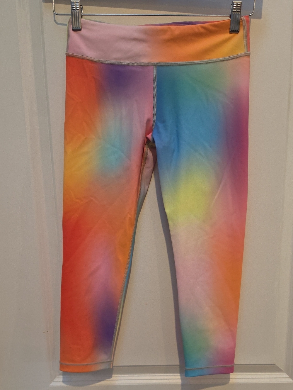 Athleta Girls Rainbow Chit Chat Capri
